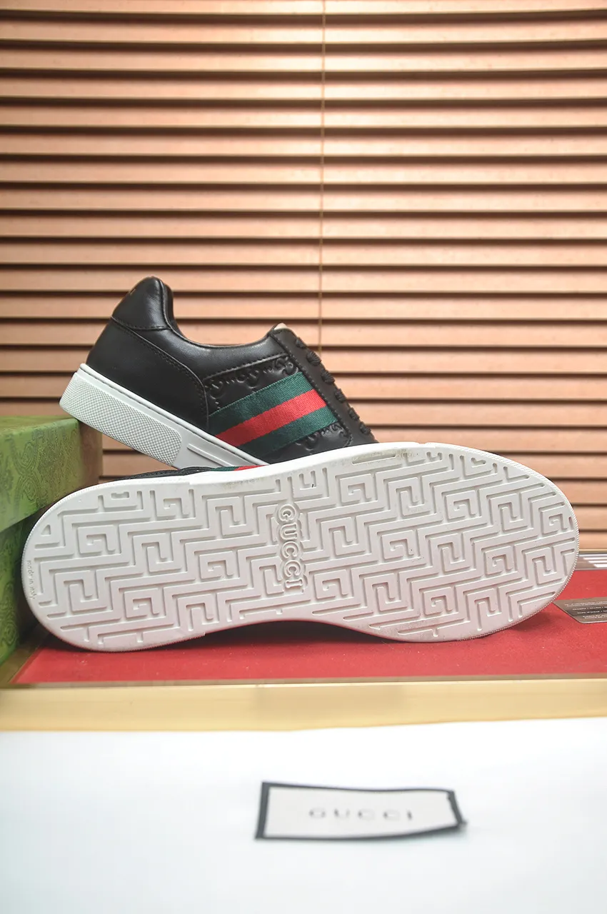 Men's men's shoes💰420💶[GUCCI Gucci] official website 1:1 men's sports shoes are now on the market, using original Gucci fabric + gluten lining, plus the official website original 1:1 comfortable outsole. Fashionable and versatile, super comfortable and breathable. 5 colors available, standard shoe size 38/45 (custom-made sizes 45 are non-refundable)